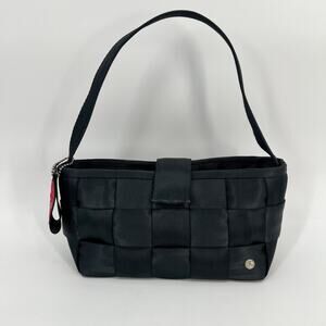 Harveys X Mercedes Benz Woven Seatbelt Bag Y2K Small Black East West Shoulder US